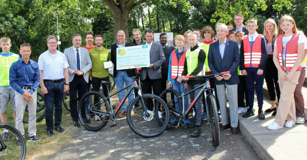 Die Bebelschule in Wetzlar ist jetzt eine „Bikeschool“